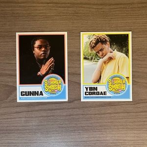 Lyrical Lemonade Summer Smash Trading Cards YBN Corda & Gunna Set